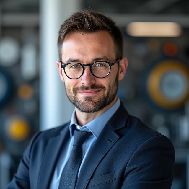 Professional headshot of Kaspar Novak, head of engineering.