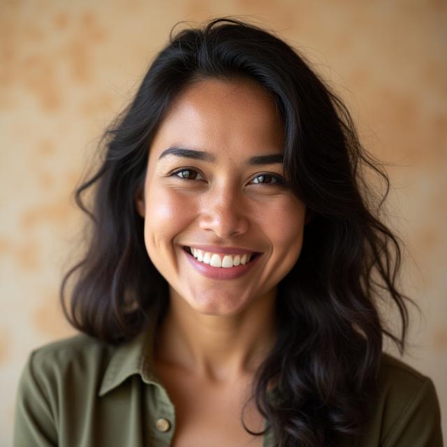 Professional headshot of Lena Singh, lead UX designer.